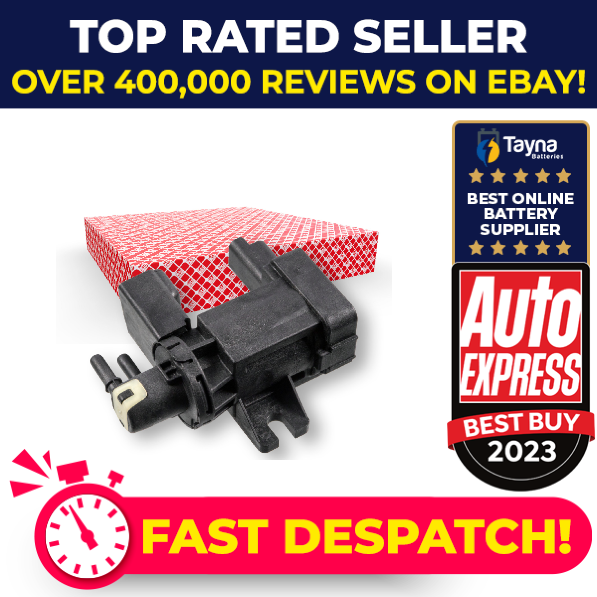 Pressure Converter Valve fits PEUGEOT 307 3B, 3E, 3H 2.0D 00 to 09 161842 Febi