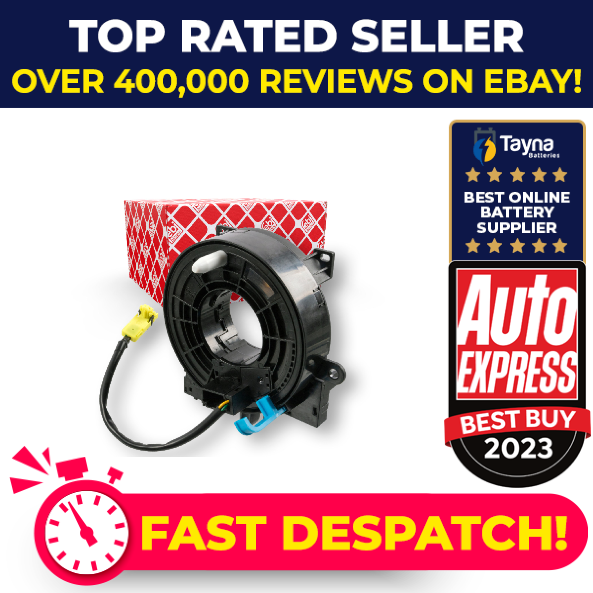Clock Spring Squib fits NISSAN QASHQAI J11 1.2 2013 on HRA2DDT 255544EA0A