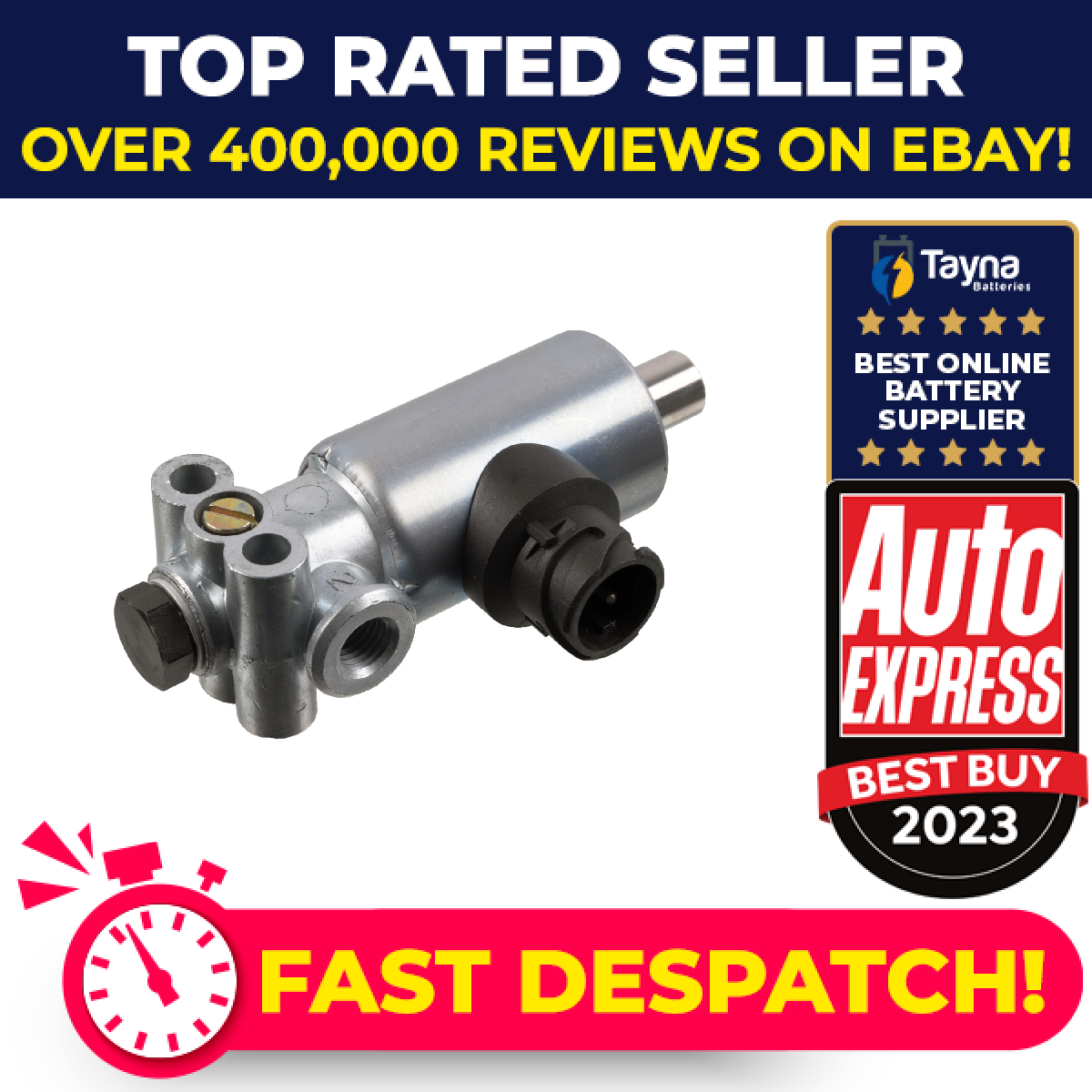 Solenoid Valve 185219 Febi 1330135 1934972 Genuine Top Quality Guaranteed New