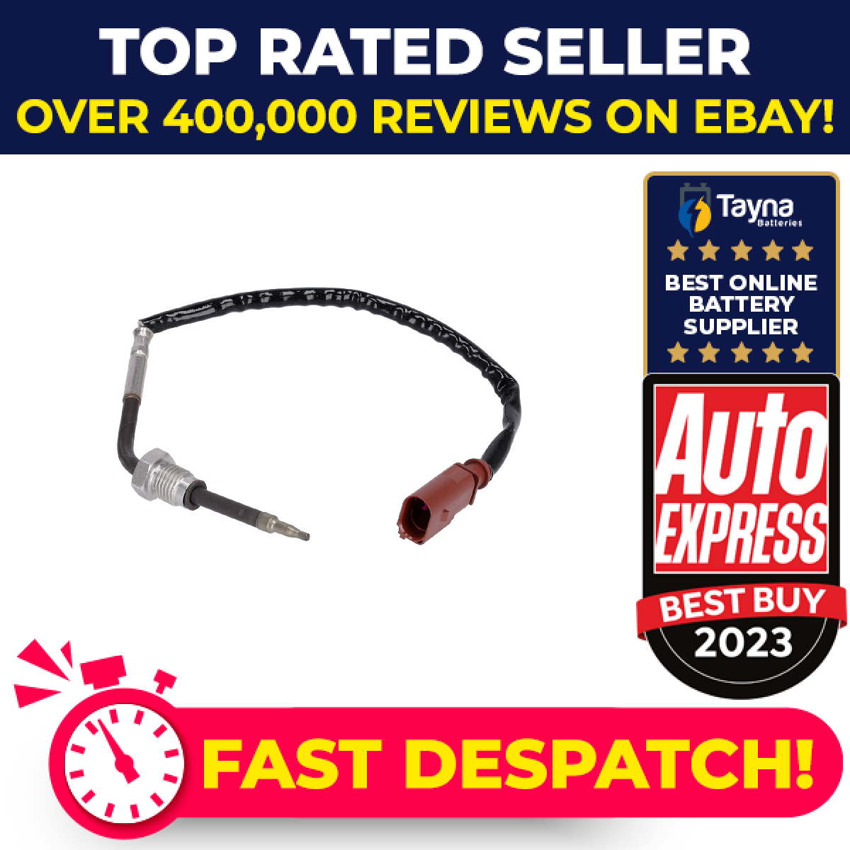 Exhaust Temperature Sensor fits AUDI Q8 4MN 3.0D Before DPF 2018 on 4M0906088AA