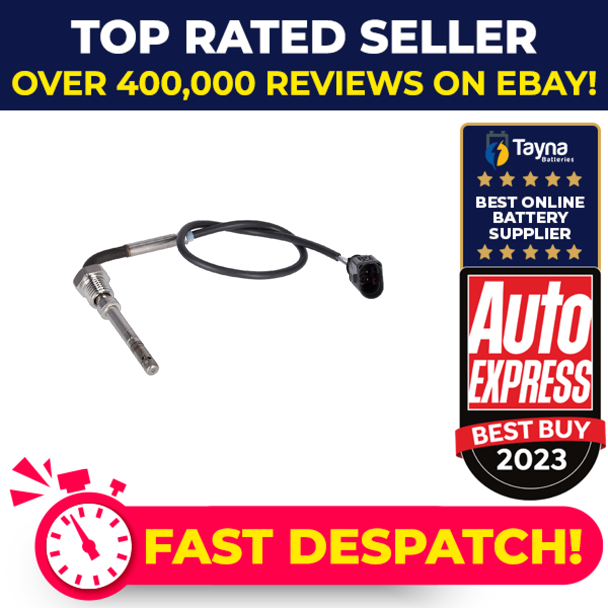 Exhaust Temperature Sensor fits AUDI Q7 4M, 4MB 3.0D Pre Cat 2015 on 4M0906088AL