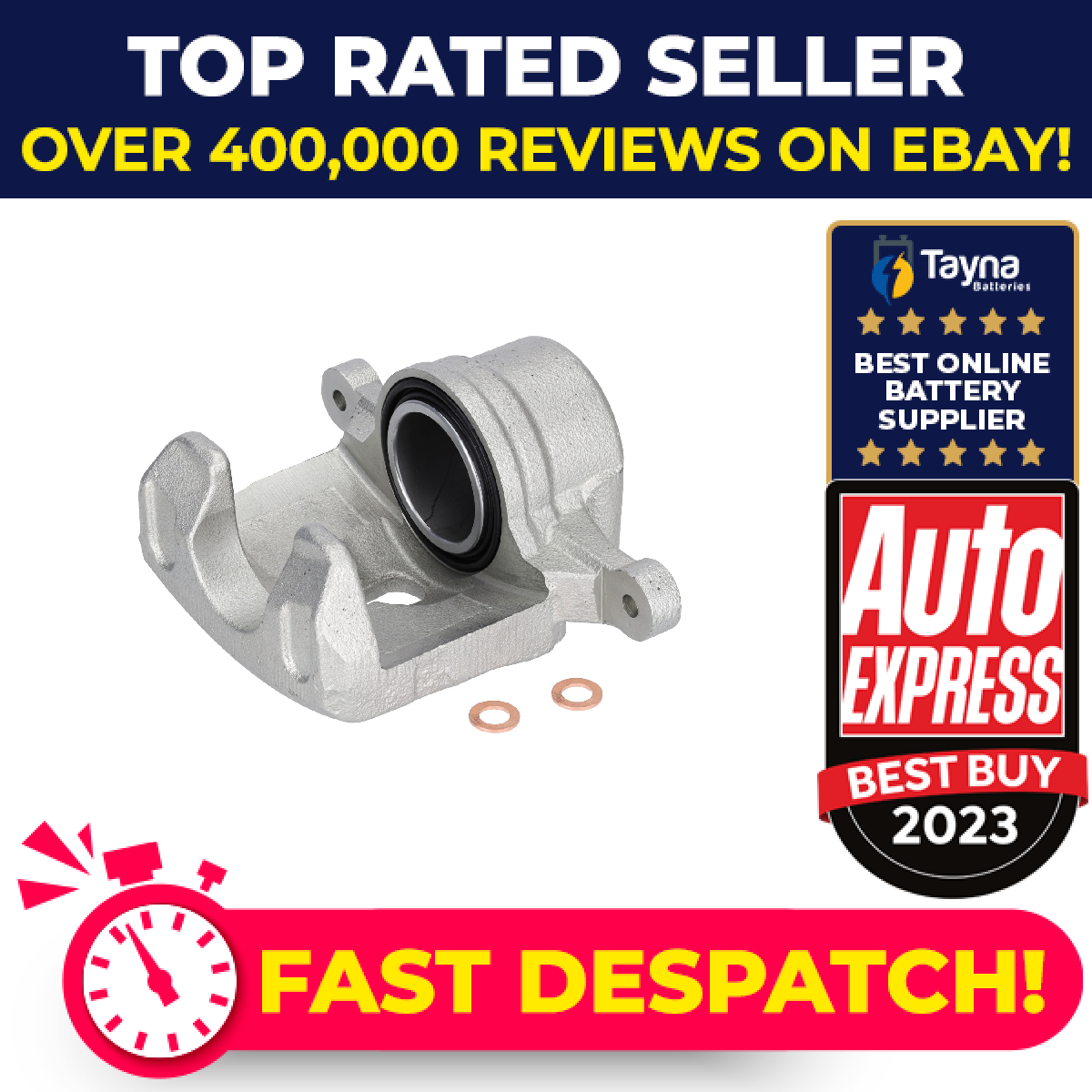 Brake Caliper fits KIA CEED JD 1.6D Front Right 12 to 18 D4FB 58130A6200 Febi