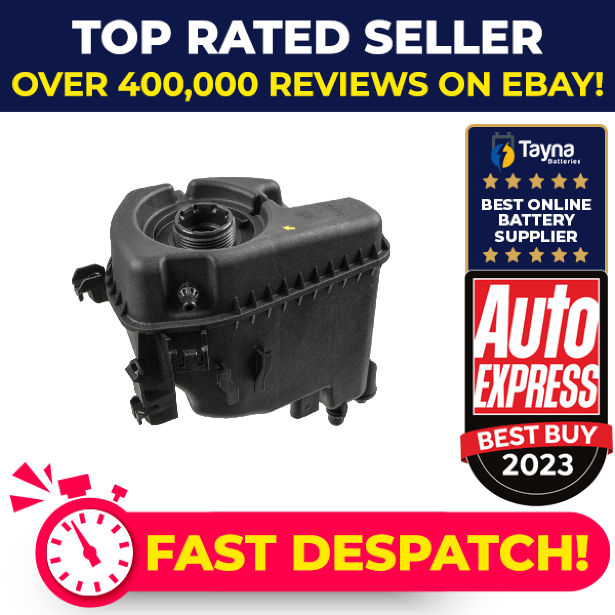 Coolant Expansion Tank fits BMW 540D G30, G31 3.0D 2020 on 17138610656 Febi New