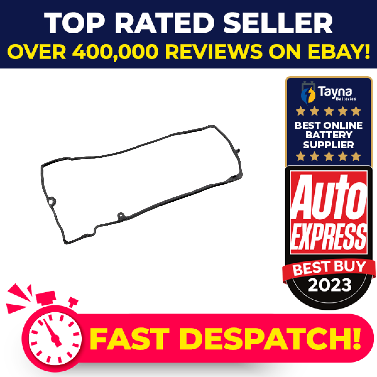 Rocker Cover Gasket fits MERCEDES ML400 W163 4.0D 01 to 05 OM628.963 A6460160721