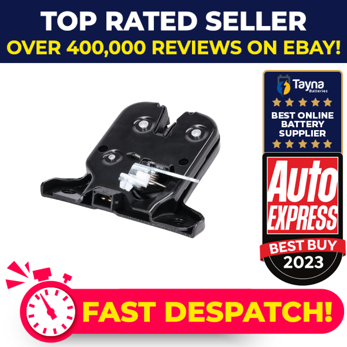 Tailgate Lock fits AUDI A3 8P1 2.0 03 to 12 8D9827505A 8D9827505A01C 8D9827505B