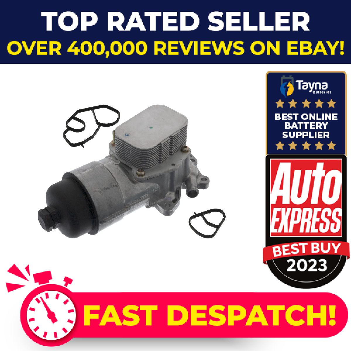 Housing, oil filter fits PEUGEOT 2008 MK1 1.4D 2013 on 8HR(DV4C) 1103K0 1103N9