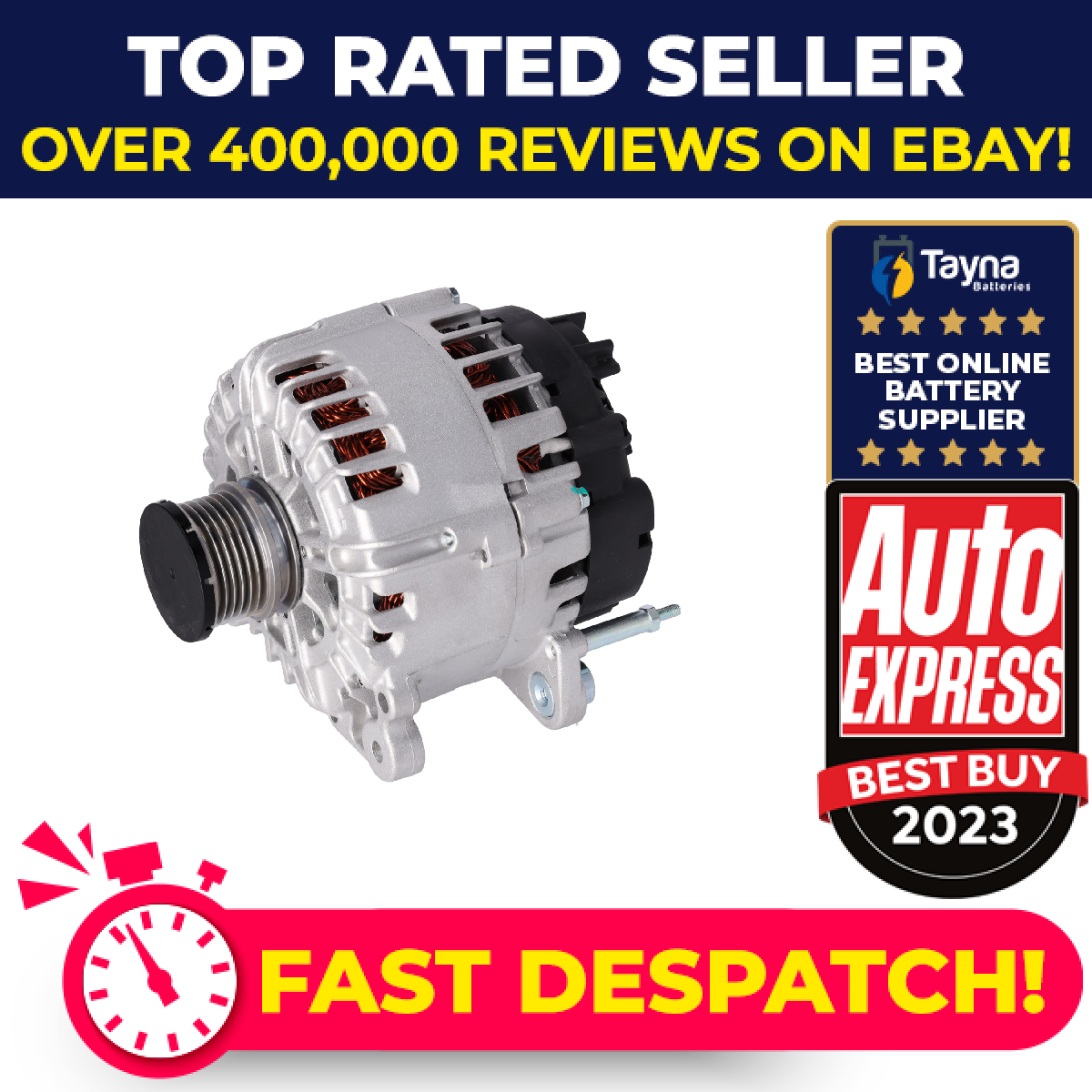 Alternator fits VW AMAROK 2.0D 10 to 22 03L903023C 03L903023CX 06F903023P Febi