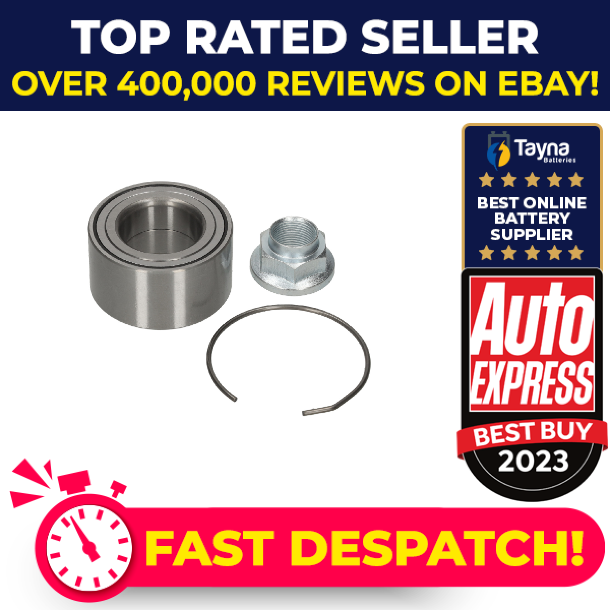 Wheel Bearing Kit fits HYUNDAI COUPE RD 2.0 Front 96 to 02 G4GF 5172002000 Febi