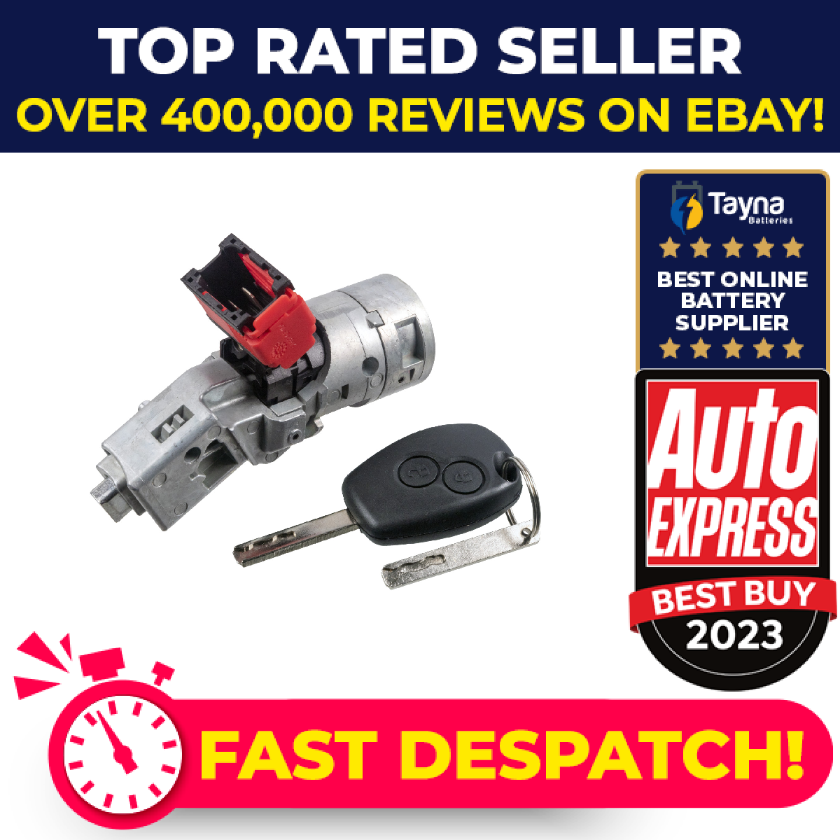 Steering Lock fits RENAULT TRAFIC FGMK, Mk3 1.6D 2014 on R9M413 7701208408 Febi