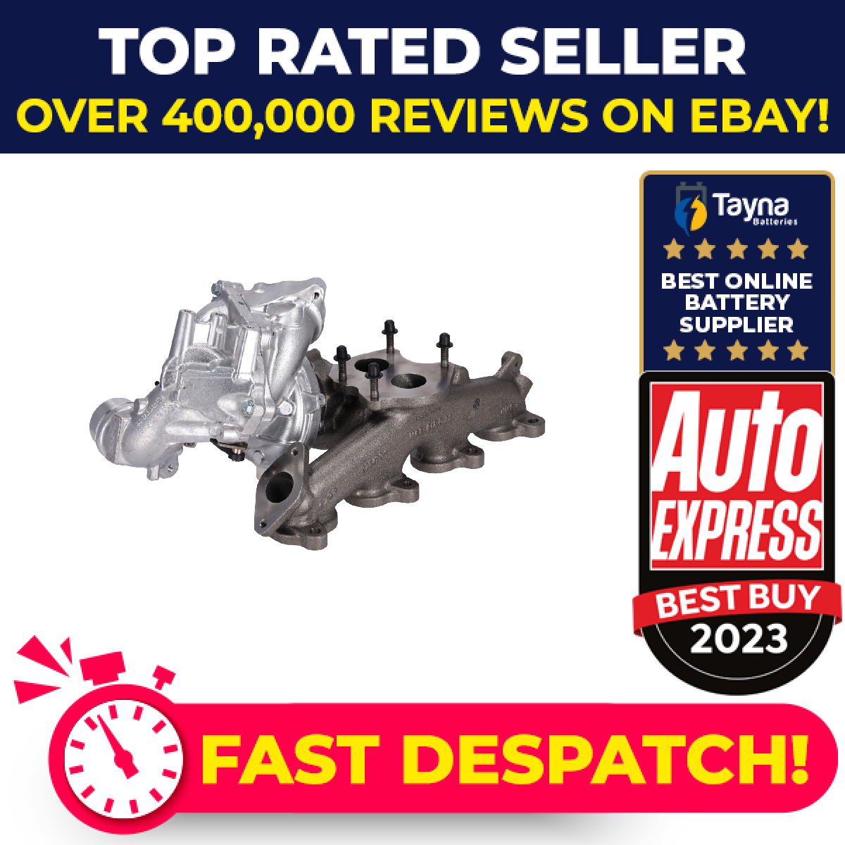 Charger, charging (supercharged/turbocharged) fits NISSAN NP300 D231 2.3D Febi