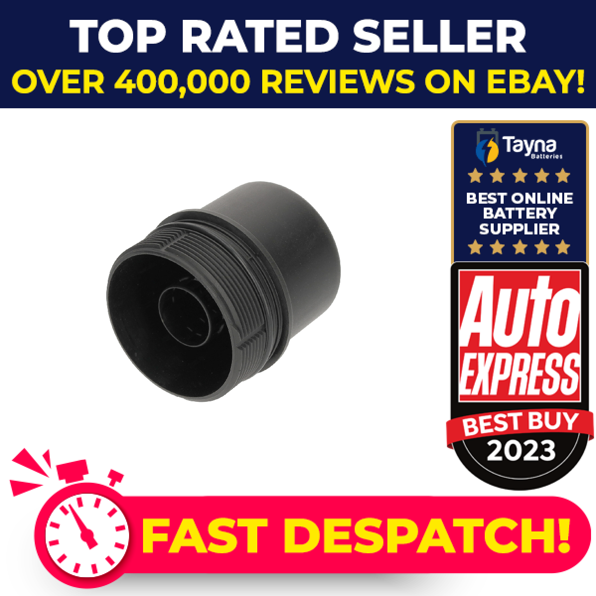 Oil Filter Cap fits JAGUAR F-PACE X761 3.0D 2015 on Lid Cover JDE11366 Febi New