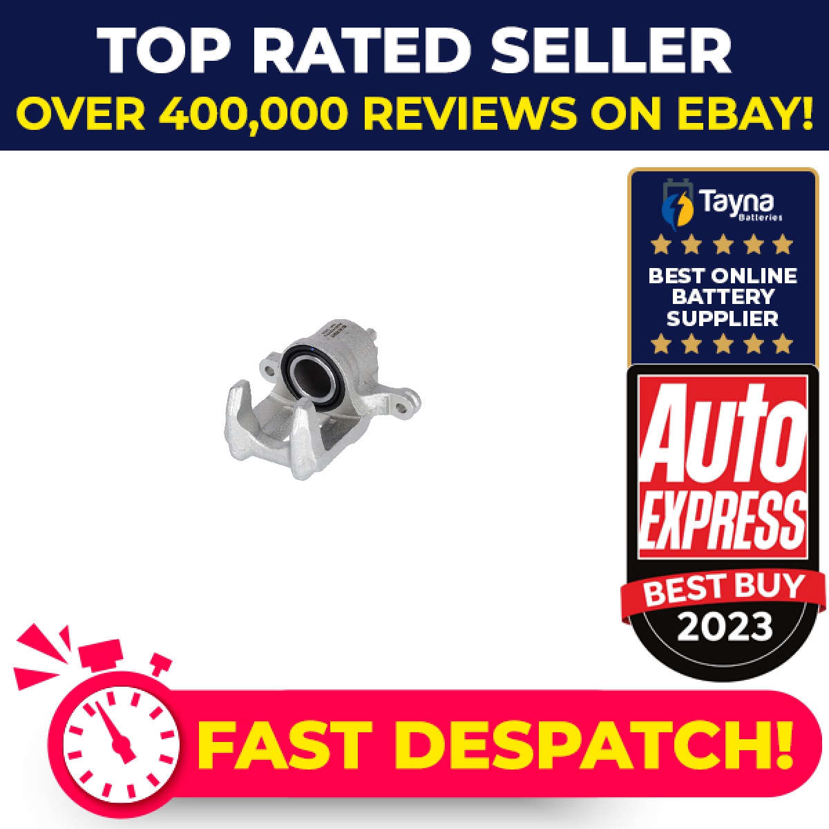 Brake Caliper fits HONDA SHUTTLE RA1, RA2 2.2 Rear Left 94 to 98 Blue Print New