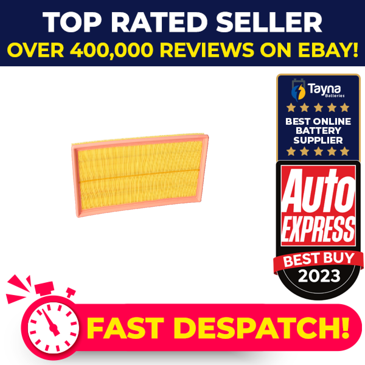 Air Filter fits MERCEDES C200 S206, W206 1.5 2021 on M254.915 Blue Print Quality