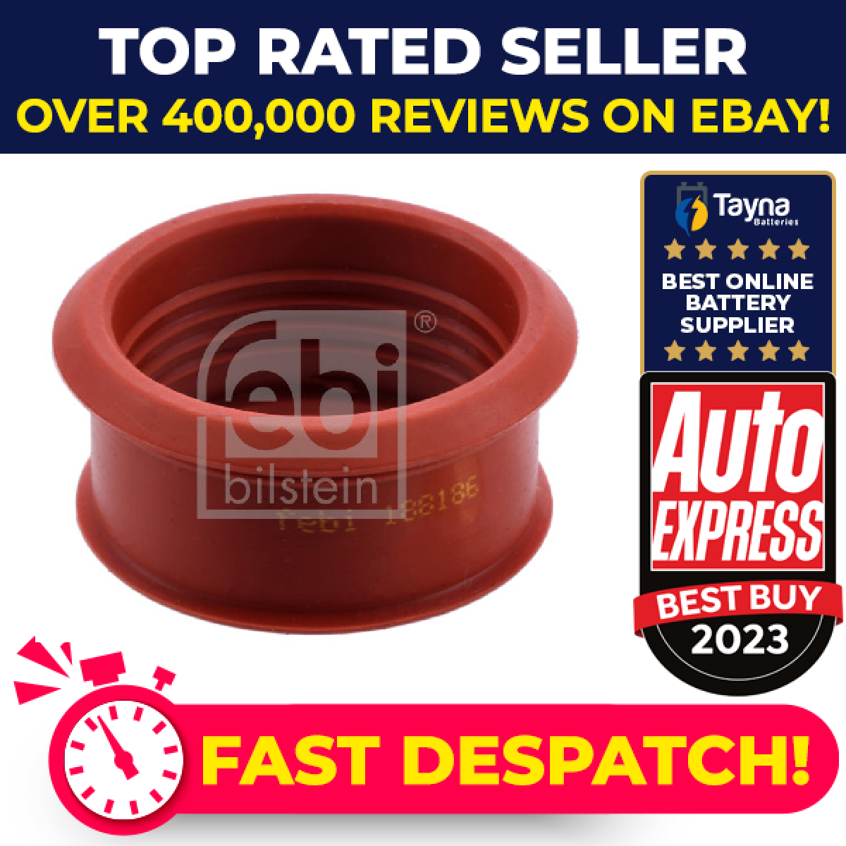 Turbo Hose fits PEUGEOT 206 2D 1.6D 2004 on Charger 1434C8 Febi Quality New